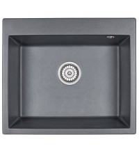 Кухонная мойка Graude QSS 60.0 обсидиан